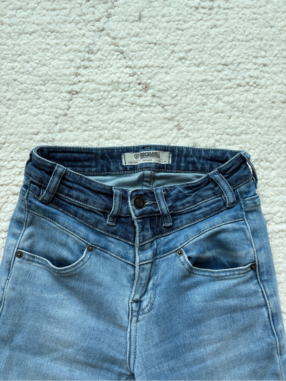 Rock & Roll High Rise Trousers